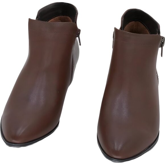 Naturalizer Claire Pointed Ankle Bootie Cinnamon Brown Women's US 6 M - Picture 5 of 6